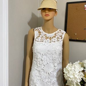 Calvin Klein white lace dress sz 2 never worn with tags